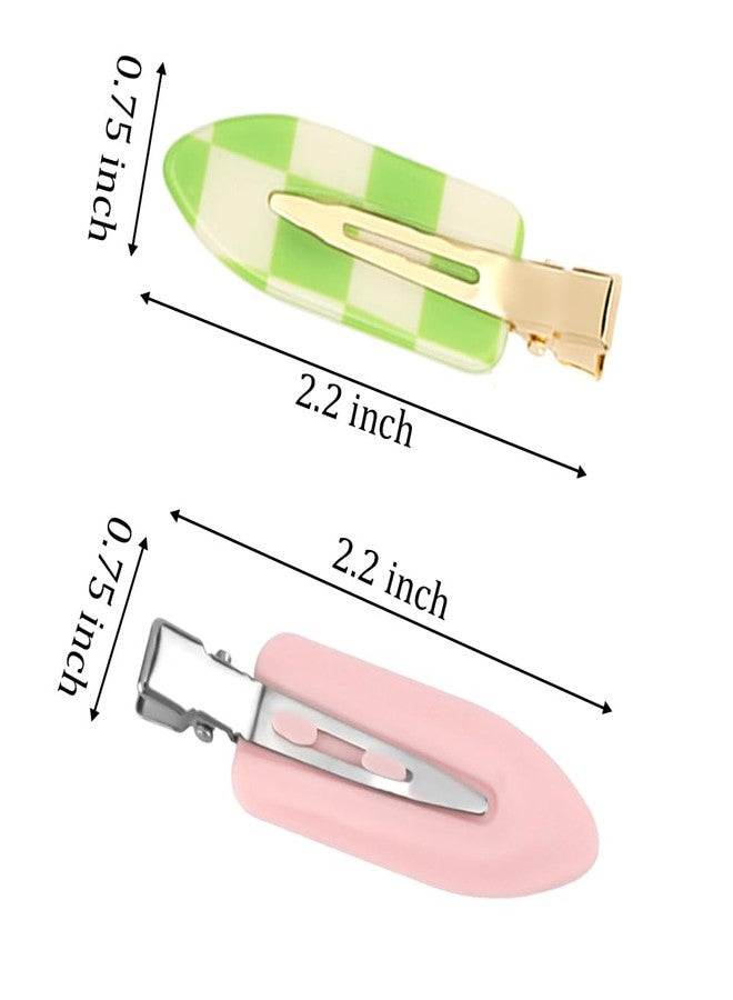 Exacoo 12pcs No bend hair clips, No dent Creaseless hair clips for Styling, Bangs, Makeup Application,No Crease Hair Barrette for Women Girls - Image 2